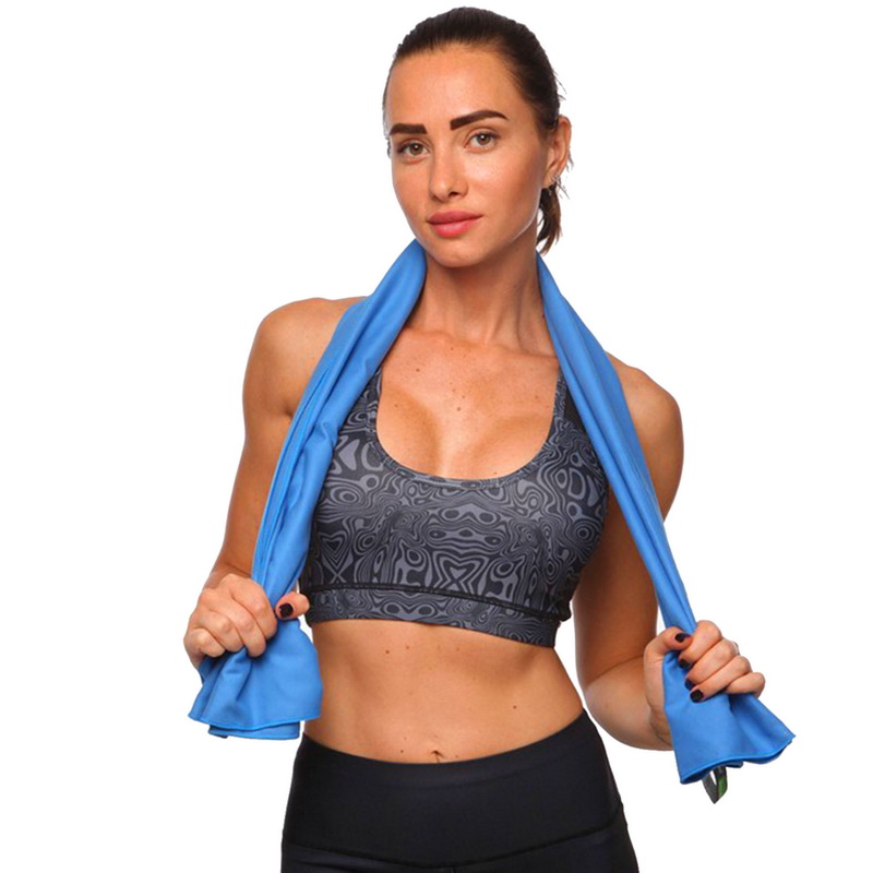 Рушник спортивний з мікрофібри TRAVEL TOWEL 4Monster HG-LST 60х120см кольори в асортименті