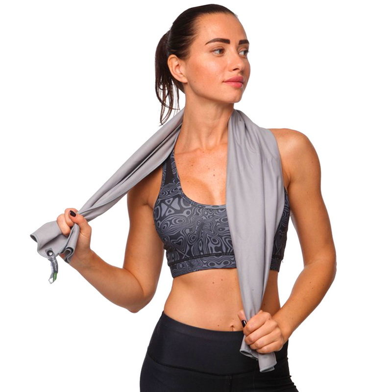 Рушник спортивний з мікрофібри TRAVEL TOWEL 4Monster HG-LST 60х120см кольори в асортименті