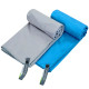 Рушник спортивний з мікрофібри TRAVEL TOWEL 4Monster HG-LST 60х120см кольори в асортименті