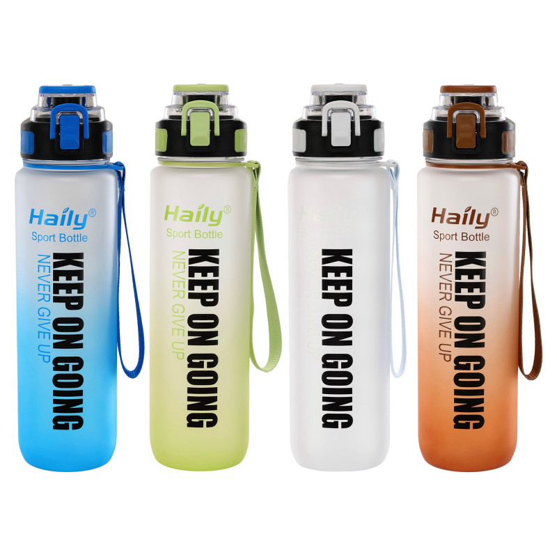 Пляшка для води HAILY KEEP ON GOING HL-8102 1000мл кольори в асортименті