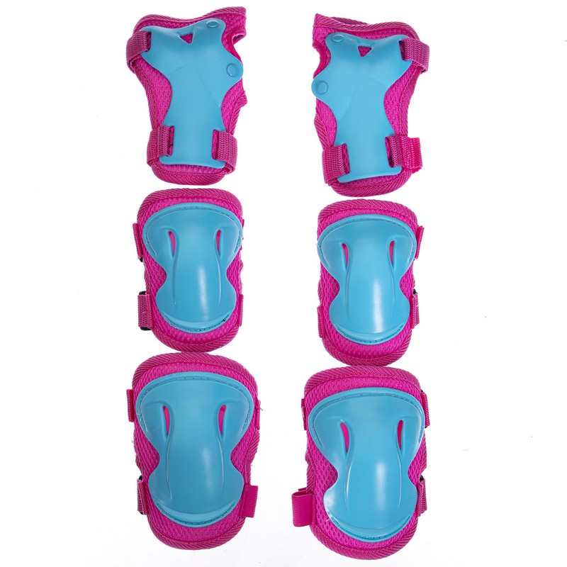 Захист для роликів дитячий наколінники налокітники рукавички HYPRO HP-SP-B004 S-M кольори в асортименті