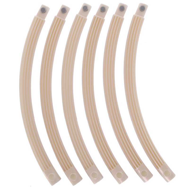 Обруч для схуднення розбірної Хула Хуп Hula Hoop PEARL PRO-SUPRA HR-056 6 секцій, d-84см білий