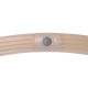 Обруч для схуднення розбірної Хула Хуп Hula Hoop PEARL PRO-SUPRA HR-056 6 секцій, d-84см білий