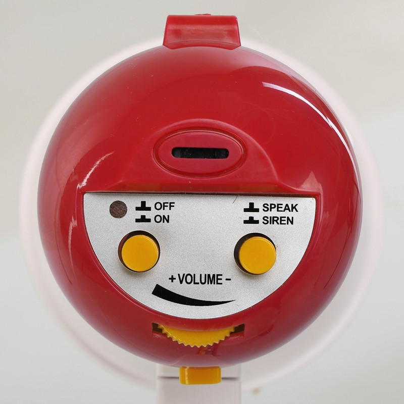 Гучномовець мегафон рупор ручний Yaochen HW-1R 15 W білий-червоний