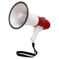 Гучномовець мегафон рупор ручний Yaochen Yaochen HW-2007M 20 W білий-червоний