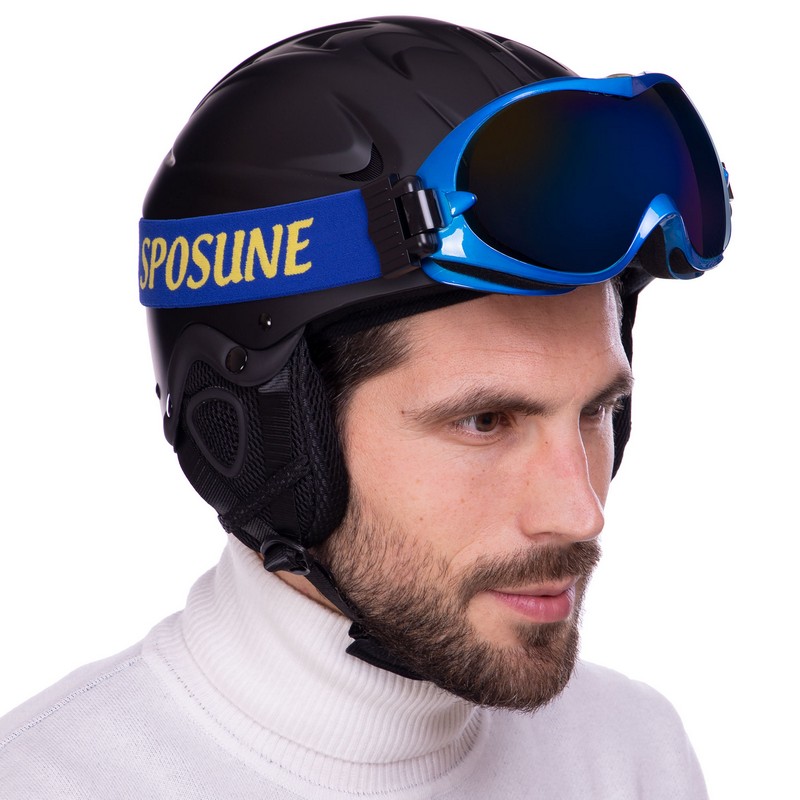 Окуляри гірськолижні SPOSUNE HX-002-BL синій