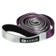Стрічка стропа з петлями для розтяжки STRETCHING STRAP EZOUS I-02 10 петель сірий-фіолетовий