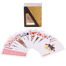 Карти гральні пластикові SP-Sport LUCKY GOLD IG-0846 колода в 54 карти