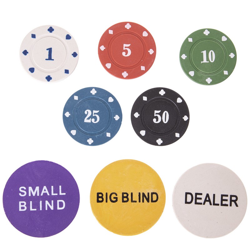 Набір для покеру в металевій коробці Texas Holdem Poker set SP-Sport IG-1104215 200 фішок