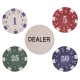 Набір для покеру в алюмінієвому кейсі Poker game set SP-Sport IG-2470 100 фішок