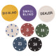 Набір для покеру в металевій коробці Professional Poker chips SP-Sport IG-3006 500 фішок