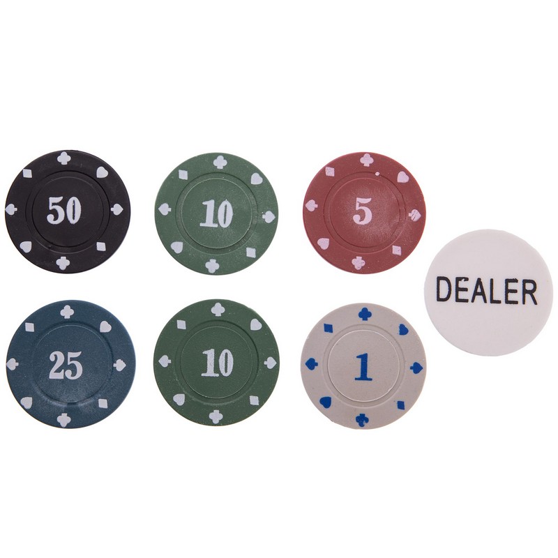 Набір для покеру в металевій коробці Poker game set SP-Sport IG-3008 120 фішок