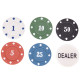 Набір для покеру в металевій коробці Professional Poker chips SP-Sport IG-4590 80 фішок