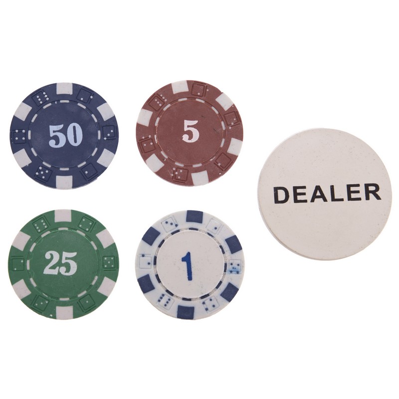 Набір для покеру в дерев'яному кейсі Poker game set SP-Sport IG-6641 100 фішок