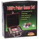 Набір для покеру в дерев'яному кейсі Poker game set SP-Sport IG-6641 100 фішок