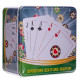 Набір для покеру в металевій коробці Poker game set SP-Sport IG-6893 120 фішок