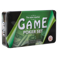 Набір для покеру в металевій коробці Poker game set SP-Sport IG-8652 160 фішок