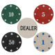 Набір для покеру в металевій коробці Professional Poker chips SP-Sport IG-8655 80 фішок