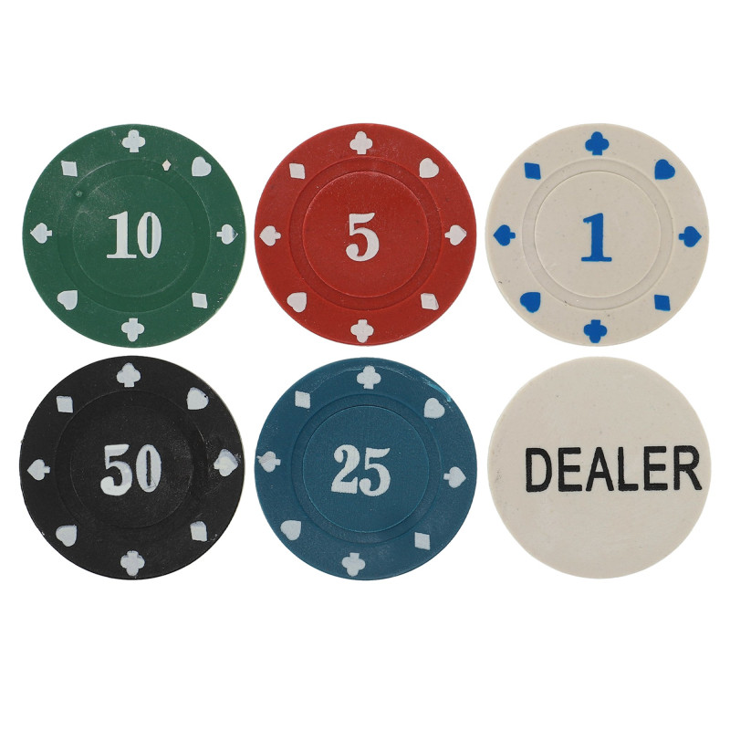 Набір для покеру в металевій коробці Poker game set SP-Sport IG-8656 120 фішок