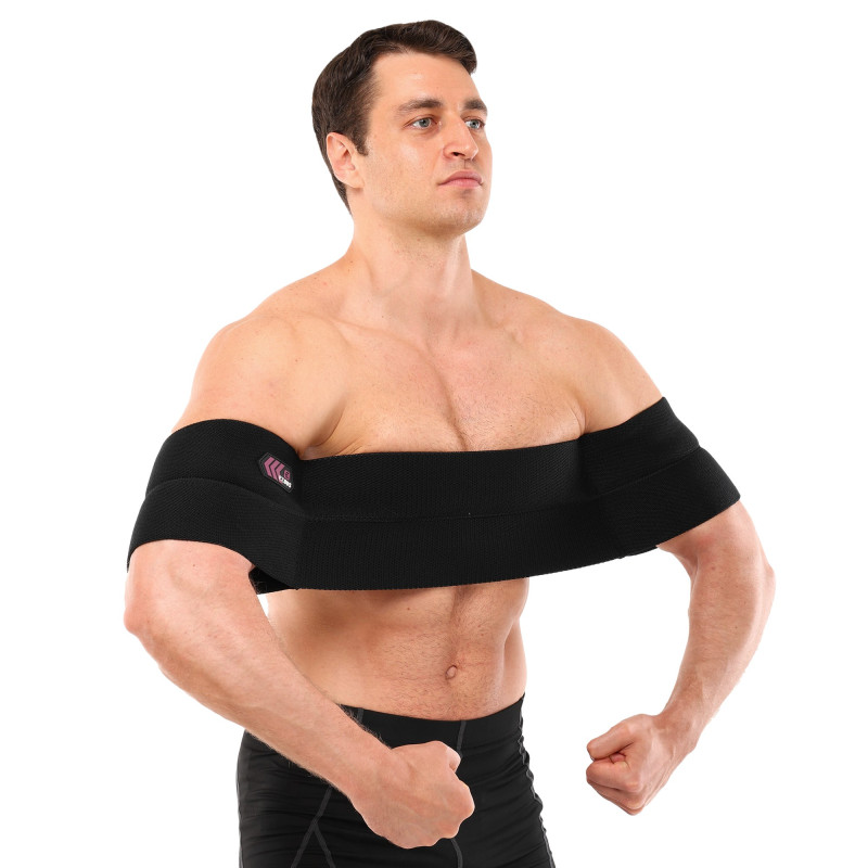 Слінгшот для жиму лежачи SLING SHOT BENCH PRESS BAND EZOUS J-01 чорний