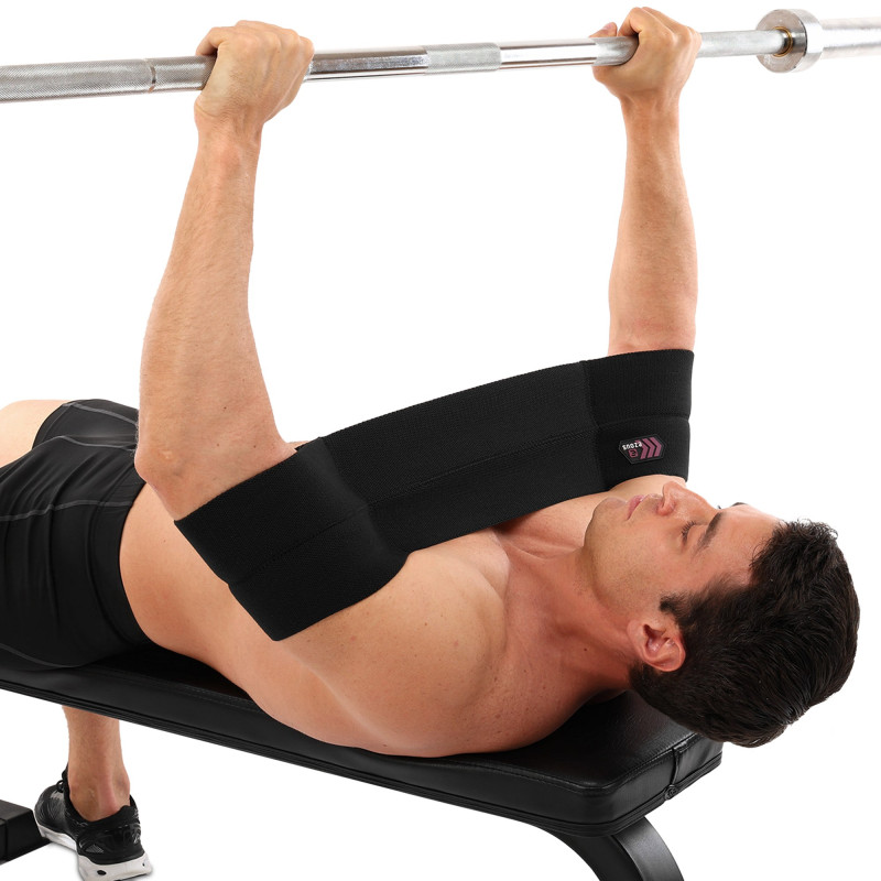 Слінгшот для жиму лежачи SLING SHOT BENCH PRESS BAND EZOUS J-01 чорний