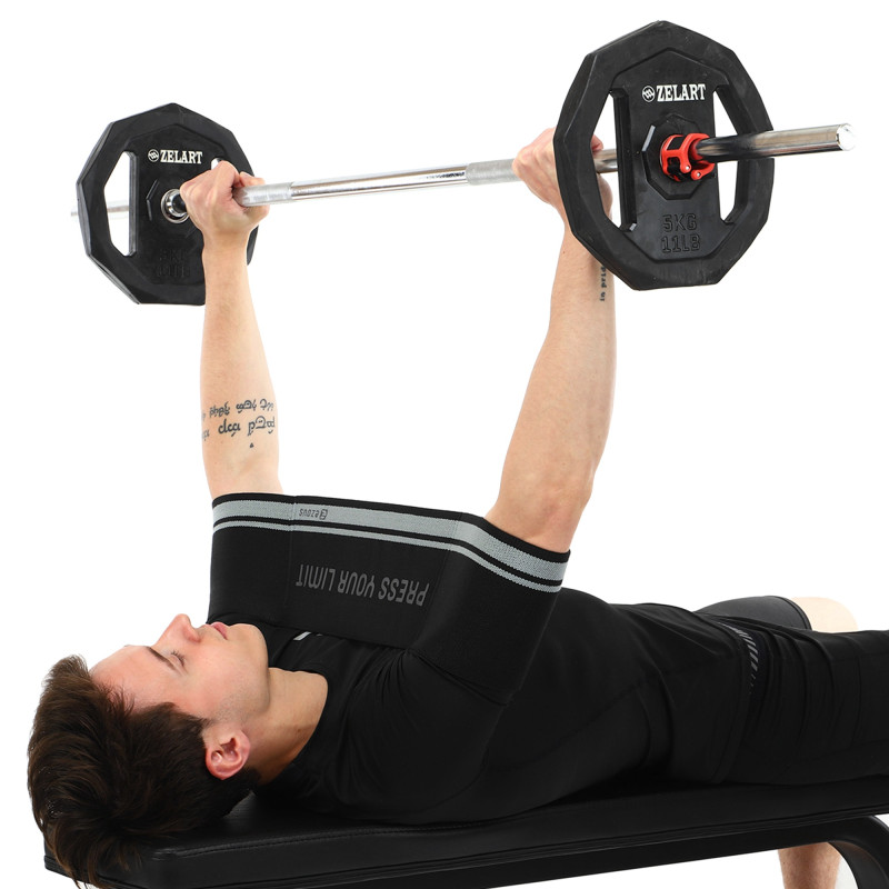 Слінгшот для жиму лежачи SLING SHOT BENCH PRESS BAND 2.0 EZOUS J-02-69 чорний