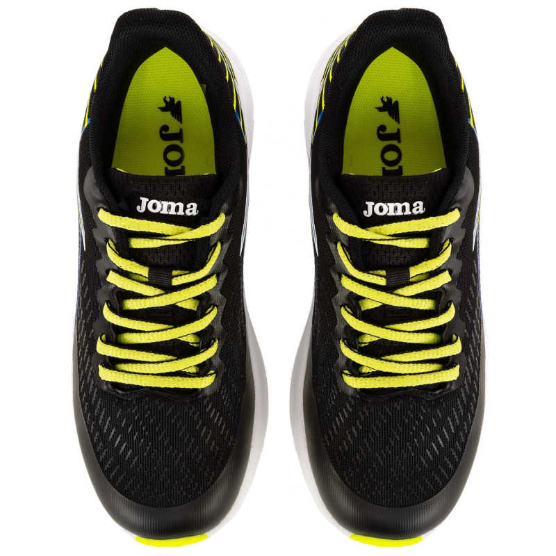 Кросівки дитячі Joma SUPER CROSS JCROSW2501 розмір 33-38 чорний-жовтий