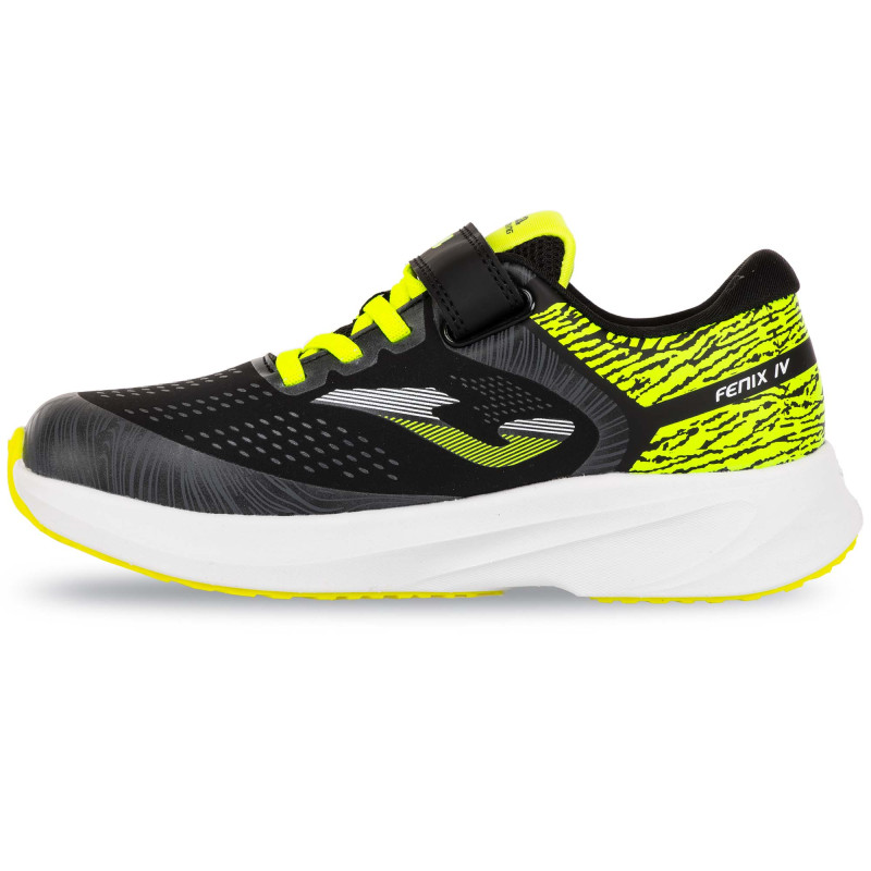 Кросівки дитячі Joma FENIX JFENIW2501V розмір 26-34 чорний-жовтий