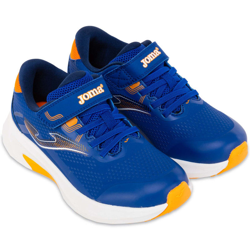 Кросівки дитячі Joma HISPALIS JHISPW2505V розмір 26-34 синій-помаранчевий