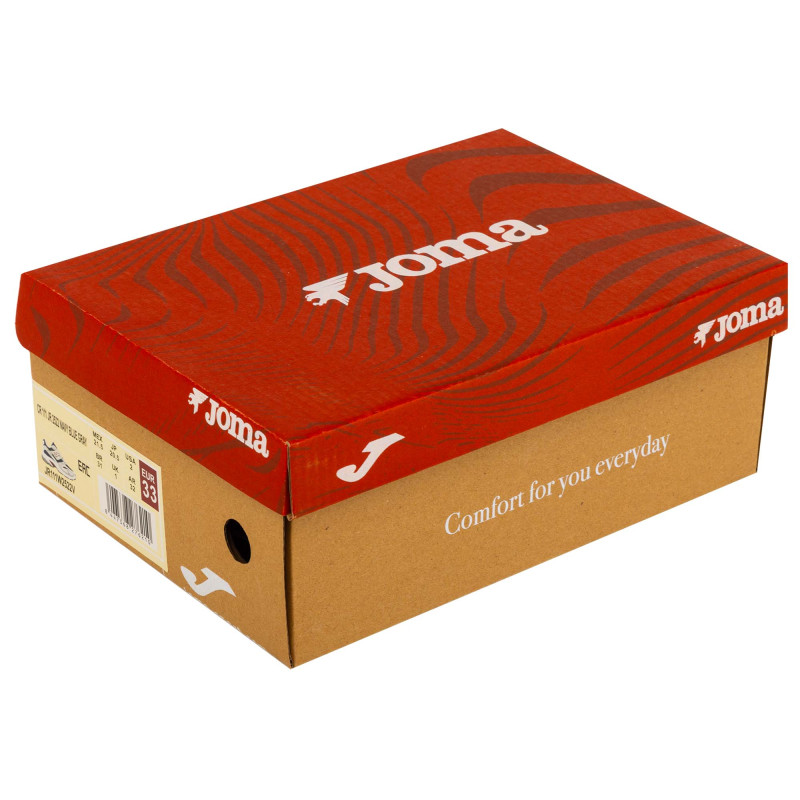 Кросівки дитячі Joma CR 111 JR 22 JR111W2522V розмір 26-34 сірий-синій
