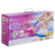 Обруч для схуднення масажний розбірний Хула Хуп Hula Hoop DYNAMIC HOOP JS-6018 8 секцій жовтий-синій