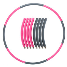 Обруч для схуднення розбірної Хула Хуп Hula Hoop SP-Planeta JS-6023 8 секцій кольори в асортименті