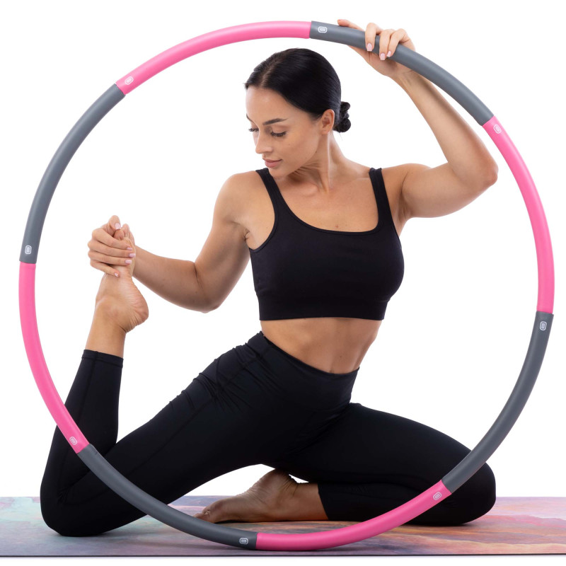 Обруч для схуднення розбірної Хула Хуп Hula Hoop SP-Planeta JS-6023 8 секцій кольори в асортименті