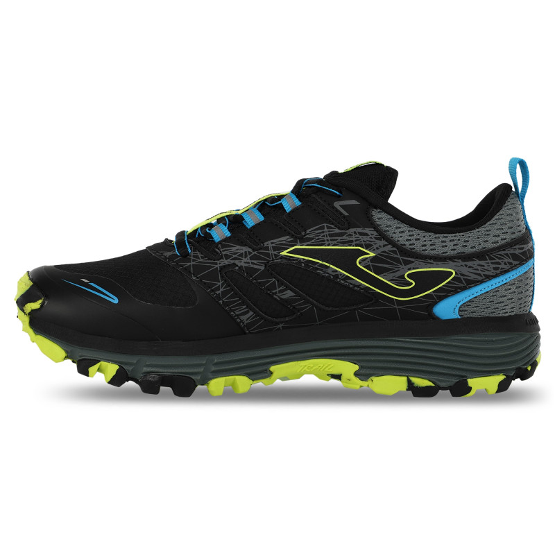 Кросівки дитячі бігові Joma SIMA JSIMW2401 розмір 33-38 чорний-сірий