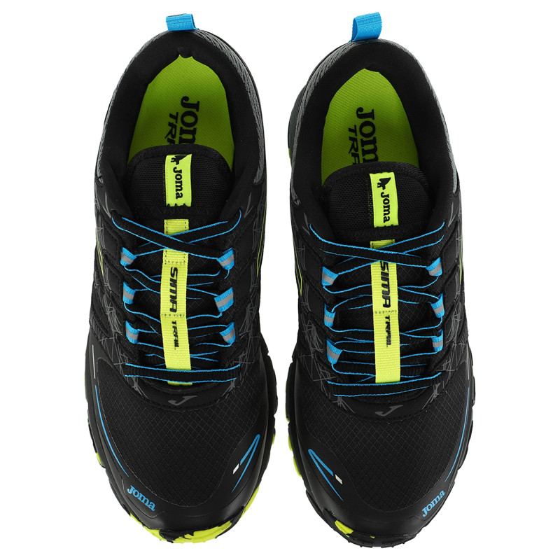 Кросівки дитячі бігові Joma SIMA JSIMW2401 розмір 33-38 чорний-сірий