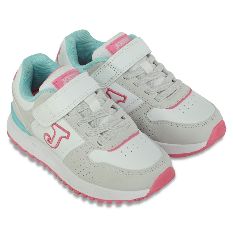 Кросівки дитячі Joma TORNADO JTORNAW2432V розмір 26-34 білий-рожевий