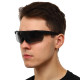 Окуляри спортивні сонцезахисні зі змінними лінзами та поляризацією у футлярі SPOSUNE JY-008 чорний