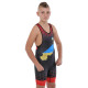 Трико для боротьби дитяче UKRAINE SP-Sport JY-6605 зріст 128-162см кольори в асортименті