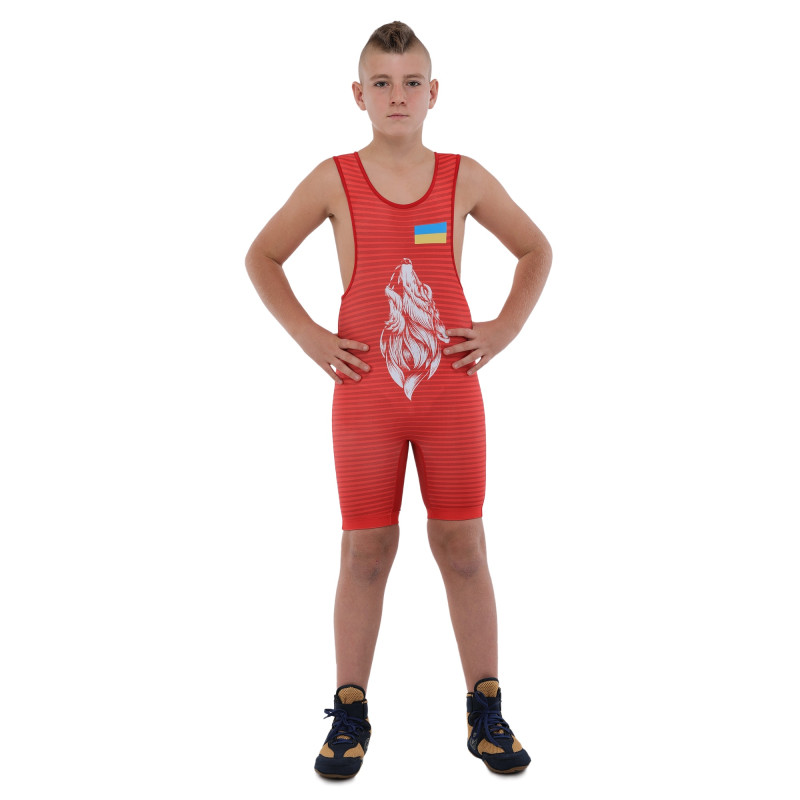 Трико для боротьби дитяче UKRAINE SP-Sport JY-6606 зріст 128-162см кольори в асортименті