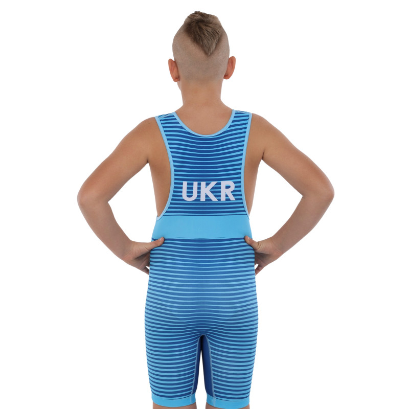 Трико для боротьби дитяче UKRAINE SP-Sport JY-6606 зріст 128-162см кольори в асортименті