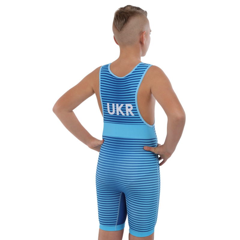 Трико для боротьби дитяче UKRAINE SP-Sport JY-6606 зріст 128-162см кольори в асортименті