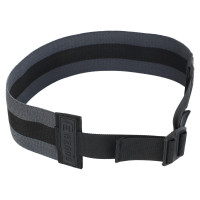 Резинка тканинна для вправ стрічка опору регульована ADJUSTABLE HIP BAND EZOUS EZOUS K-01 чорний