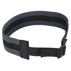 Резинка тканинна для вправ стрічка опору регульована ADJUSTABLE HIP BAND EZOUS EZOUS K-01 чорний