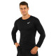 Лонгслів компресійний спортивний JASON K-027 L-2XL чорний