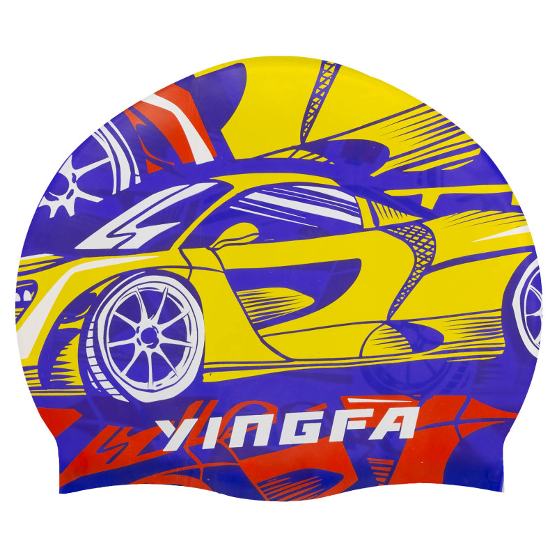 Шапочка для плавання дитяча YINGFA K0012 кольори в асортименті