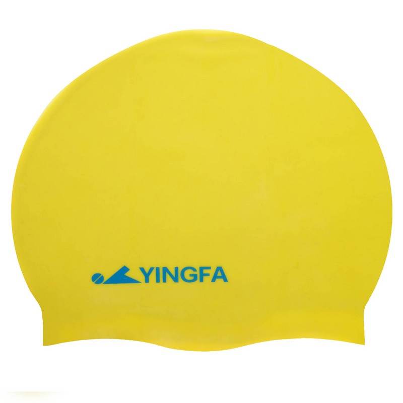 Шапочка для плавання силіконова юніорська YINGFA K0061 кольори в асортименті