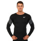 Лонгслів компресійний спортивний JASON K1-1 M-3XL чорний