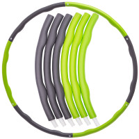 Обруч для схуднення розбірної Хула Хуп Hula Hoop SP-Sport K610 6 секцій двоколірний