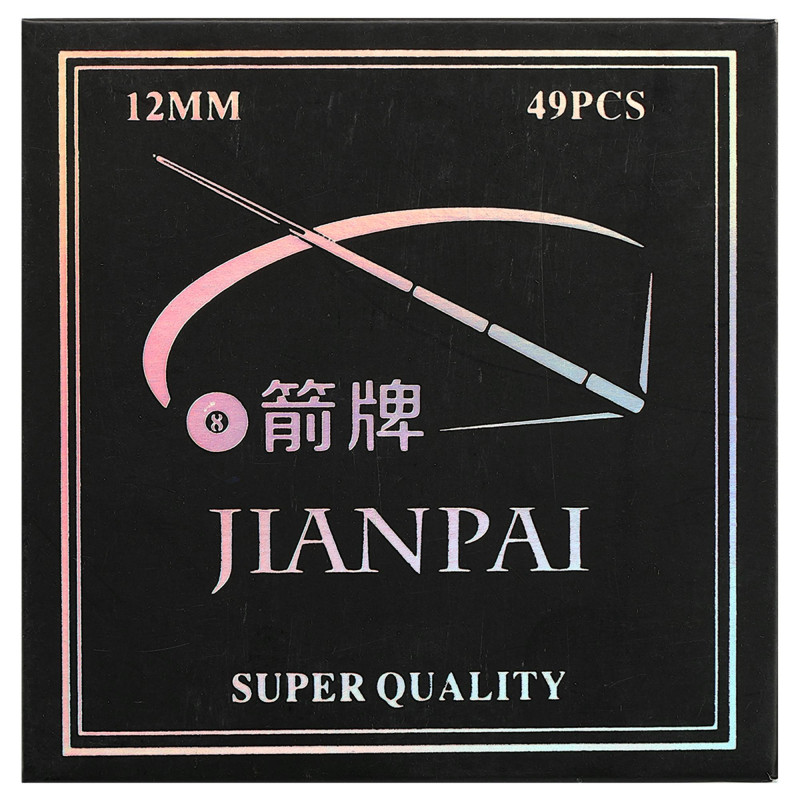 Насадка ковпачок для більярдного кия Push-On-Tips ø12мм 1шт JIANPAI KS-3485-12