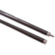 Кий більярдний для пулу двоскладовий розбірний MIZERA CARBON KS-4041 145x1,2см кольори в асортименті